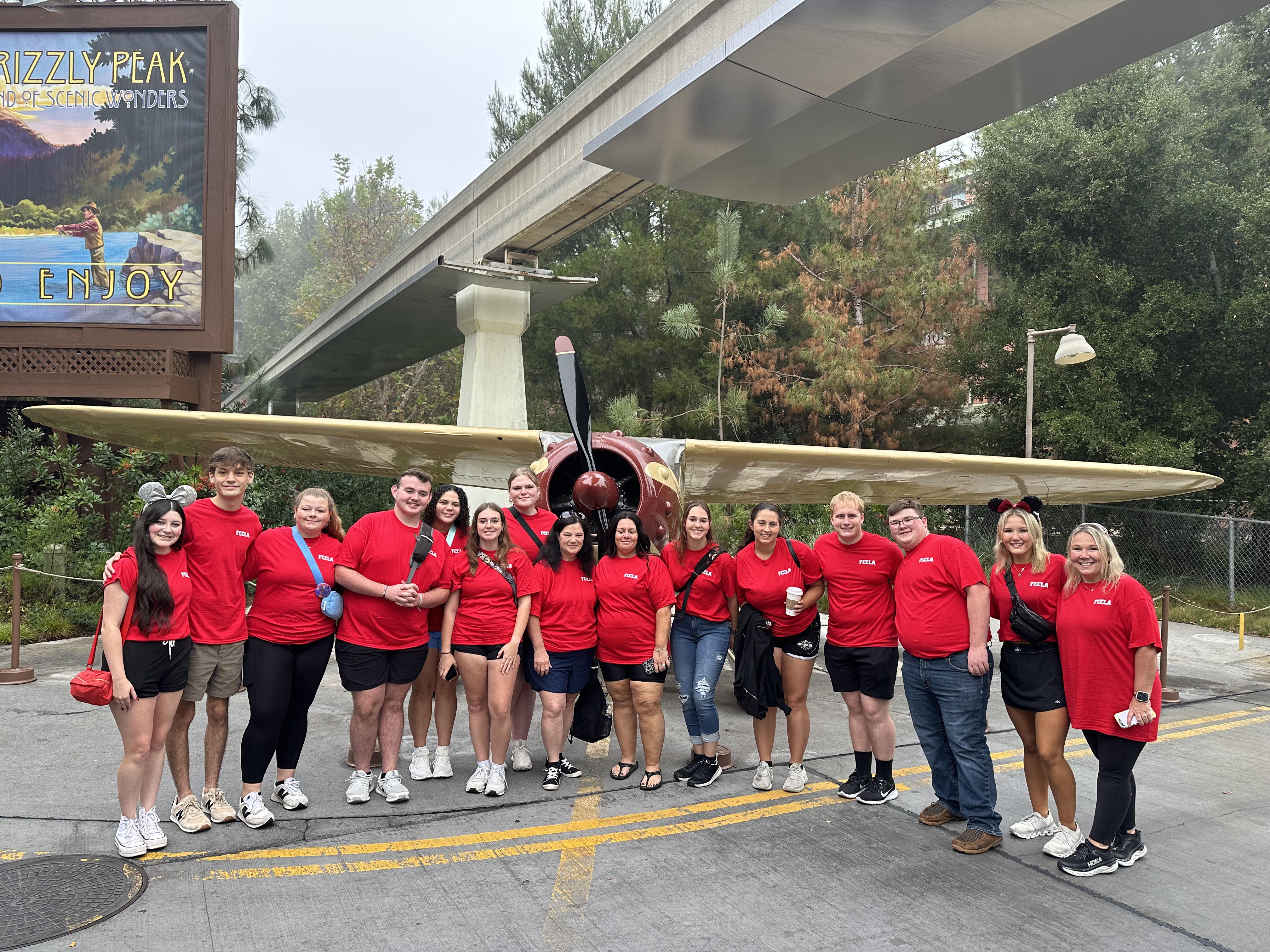 Group of Students at Fall Leadership Institute Conference