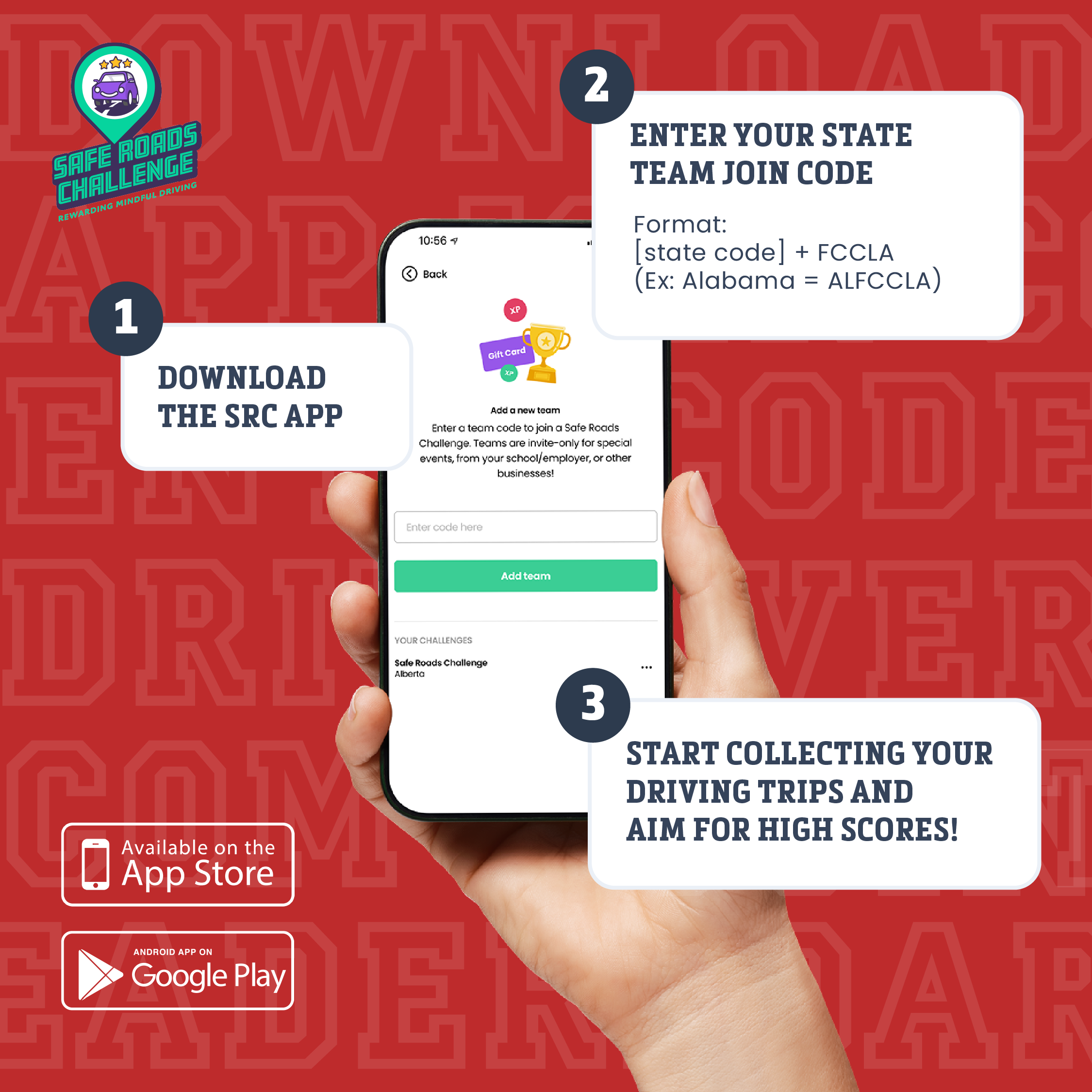Safe Roads Challenge app